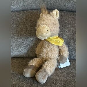Bunnies by the Bay Tan Pony Boy Horse Farm Barn Animal Plush Stuffed Animal NWT